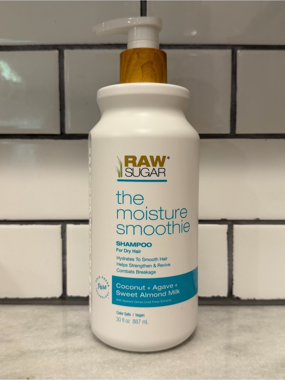 Raw Sugar The Moisture Smoothie Shampoo - 30 oz NEW
